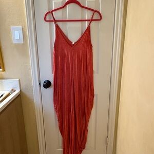 Elan Red oversized Dress